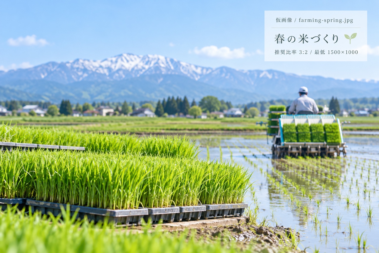 田植えの様子（仮画像）